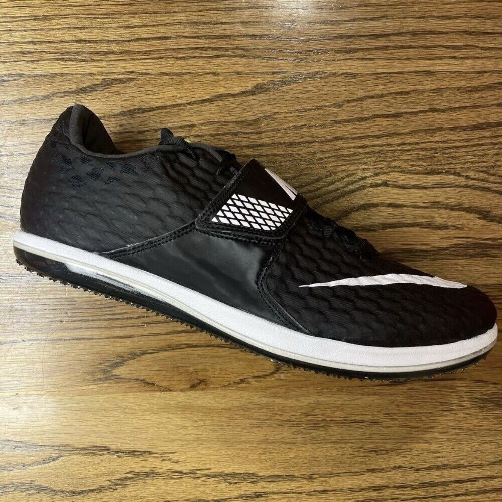 Nike Zoom HJ High Jump Elite Track & Field Shoes Women’s Size 8 Black White